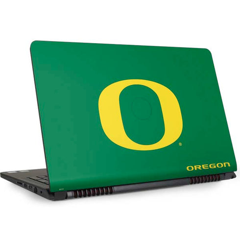 University of Oregon Yellow O on Green Dell Inspiron Skin